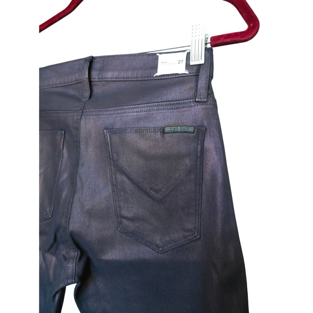 NWT Hudson Jeans Size 27 Nico Midrise Super Skinny Color GOLO  Purple
